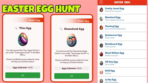 bitlife easter egg hunt 2024|BitLife Easter Egg Hunt Guide (2024) .